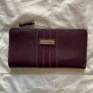 Relic Plum Faux Leather Wallet